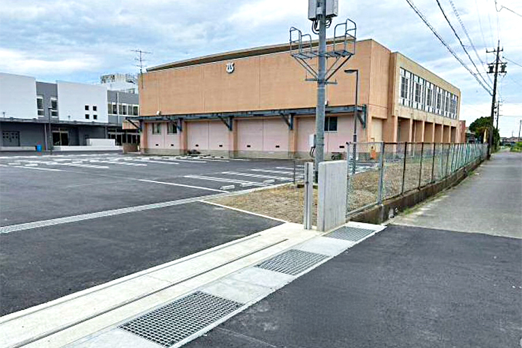大木中学校駐車場整備工事