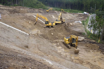 福岡県早良区太陽光造成工事